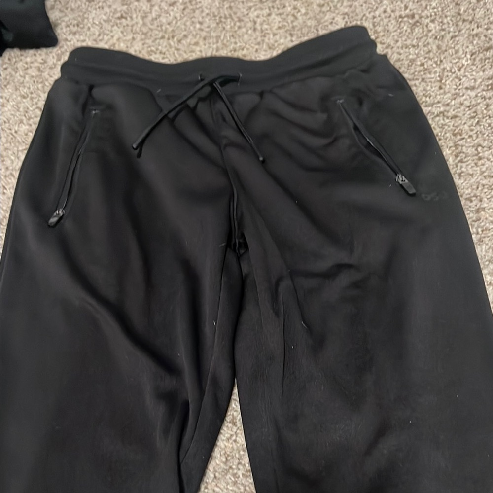 Youth Black Jogger Pants